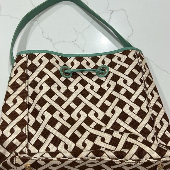 Spartina canvas and leather bag - excellent condition. - Picture 4 of 8